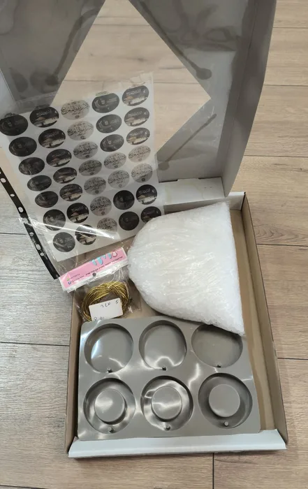 ערכה להכנת נרות עם הדפס של חג אלאסרא מעראג.