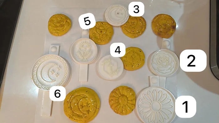 תבנית כעכ אספאר-דגמים לבחירה.