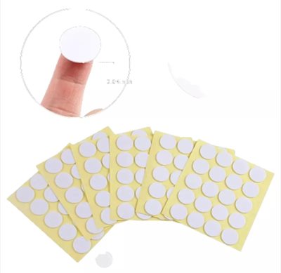 מדבקות דו צדדי.20 יח