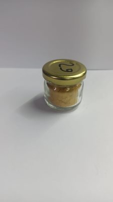 צבע אבקתי זהב מטאלי .10 גרם