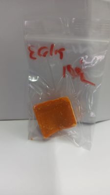 צבע שעוותי כתום לנרות