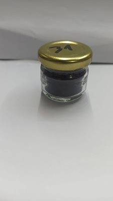 צבע אבקתי שחור 10 גרם.