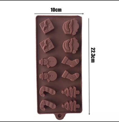 סיליקון קישוט חג המולד דגם 4.