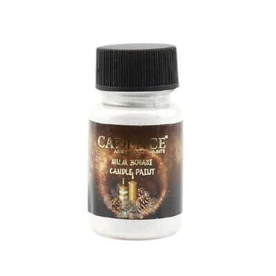 צבע לבן לצביעה חצונית מתאים לנרות 50 מל