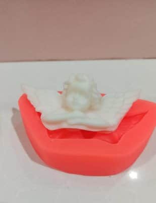 סיליקון מלאך דגם 1 גובה 4 סמ רוחב 10 סמ