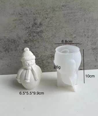 סיליקון איש השלג תלת ממד