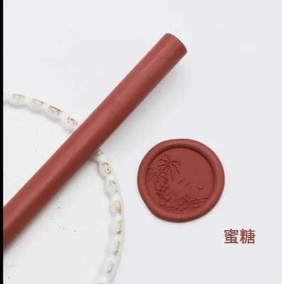 מקל שעווה בצבע בורדו יין להמסה באקדח עובה 7 סמ  1 יח