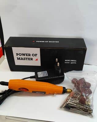 מכשיר דריל מולטי מחורר מישר קצוות של מוצרים עשויים מאיפוקסי גיסמוניתט...+20 חלקי חילוף