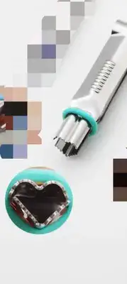 פנצתה למעמולים צורת לב