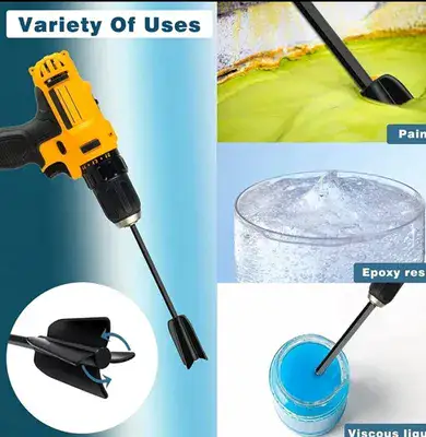 מקל מלמין לערבוב איפוקסי וגיסמוניט ...דרך חיבורו למכשיר הדריל 1 יח (לא כולל המכשיר)