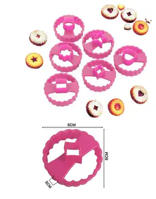 חותכני עוגיות ריבה