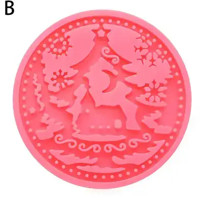 סיליקון עץ חג המולד קוטר 7 סמ