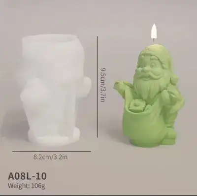 סיליקון סנטה קלאוס עם שק