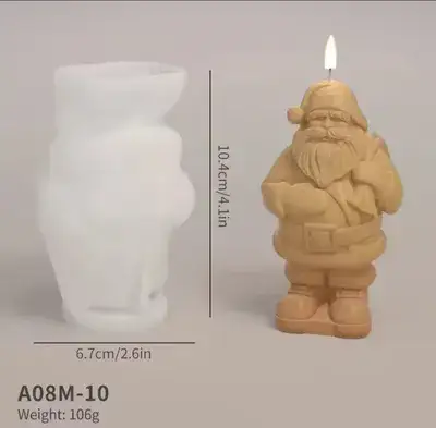 סיליקון סנטה קלאוס עם תיק