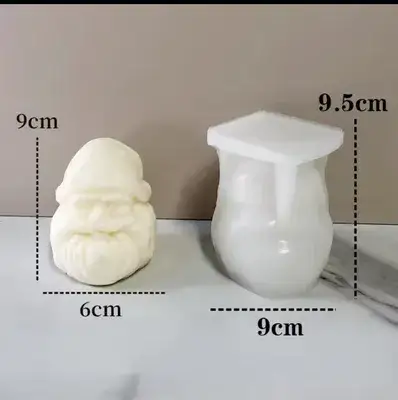 סיליקון של סנטה קלאוס פנים