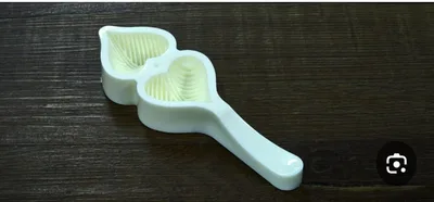 שבלונה מעמול מקרוד צורת לב.