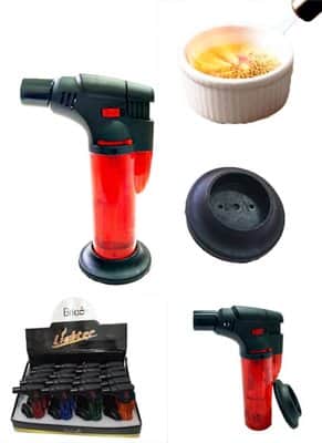 ברנר צבעוני מיני בדיספלי עם גז