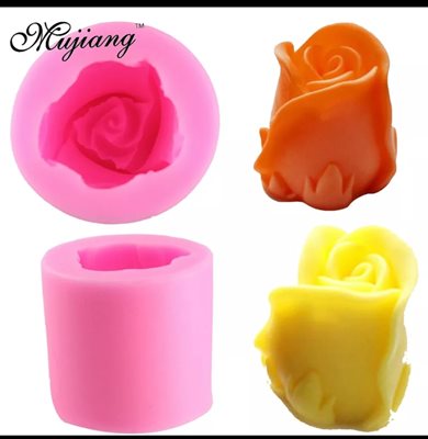 סיליקון ורד תלת ממד.