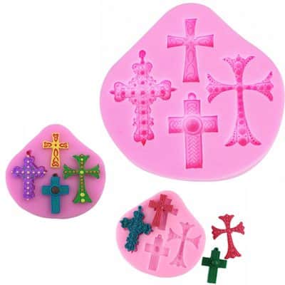תבנית סיליקון צלב