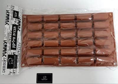 תבנית סיליקון גלילנים 1.7×4