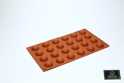 תבנית סיליקון חצי כדור קוטר 2.9 סמ