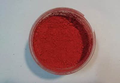 צבע אבקתי אדום לסבון 10 גרם